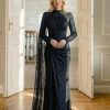 Black Sheer Lace Mermaid Evening Dress | Gallant Couture