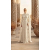 Ivory Beaded Cape Evening Gown | Gallant Couture