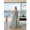 Mint Tulle Couture Ball Gown | Gallant Couture