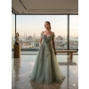 Mint Tulle Couture Ball Gown | Gallant Couture