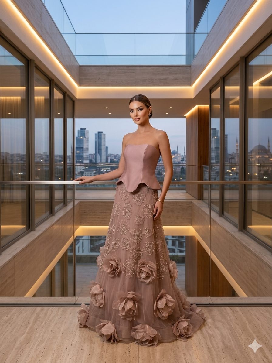 Pastel Floral Couture Gown Collection | Gallant Couture
