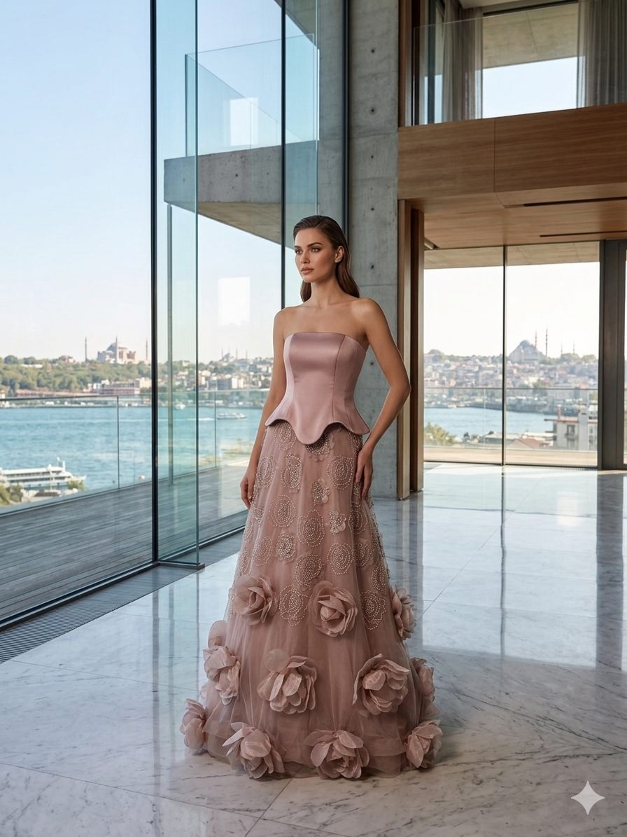 Pastel Floral Couture Gown Collection | Gallant Couture