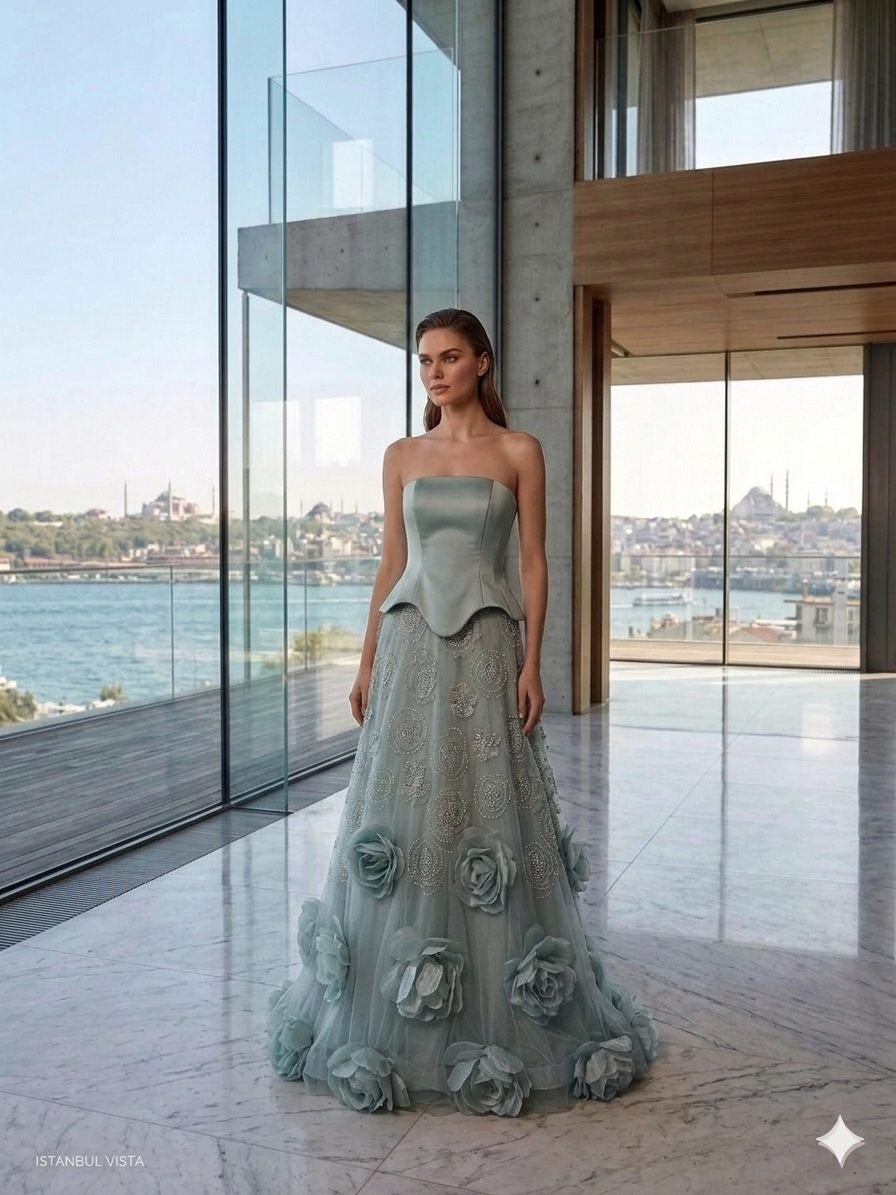 Pastel Floral Couture Gown Collection | Gallant Couture