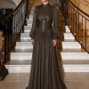 Pleated Chiffon Evening Dress Collection | Gallant Couture