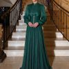 Pleated Chiffon Evening Dress Collection | Gallant Couture