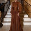 Pleated Chiffon Evening Dress Collection | Gallant Couture