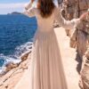 gallant-couture-ivory-pleated-embellished-waist-evening-gown-05 Ivory Pleated Embellished-Waist Evening Gown | Gallant Couture
