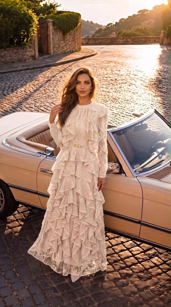 gallant-couture-ivory-ruffle-tiered-evening-gown-01 Ivory Ruffle-Tiered Evening Gown | Gallant Couture