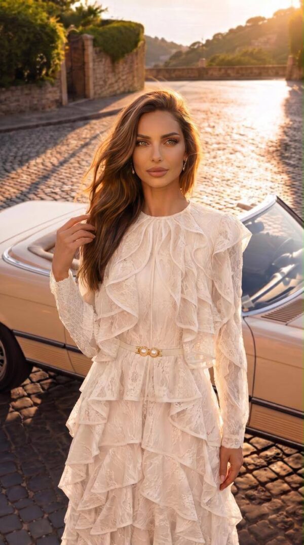 gallant-couture-ivory-ruffle-tiered-evening-gown-02 Ivory Ruffle-Tiered Evening Gown | Gallant Couture