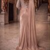 Rose One-Shoulder Draped Evening Gown | Gallant Couture