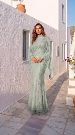 gallant-couture-sage-cape-overlay-embellished-evening-gown-01 Sage Cape-Overlay Embellished Evening Gown | Gallant Couture